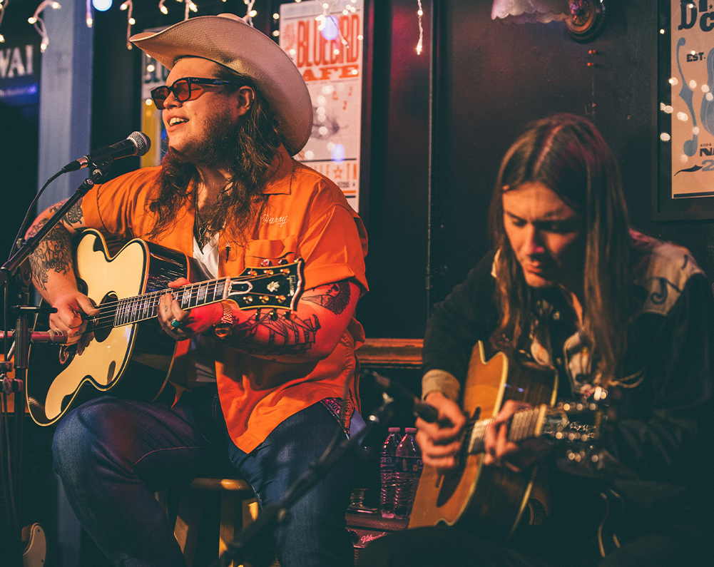 Marcus King performs live music at Strings Music Pavilion